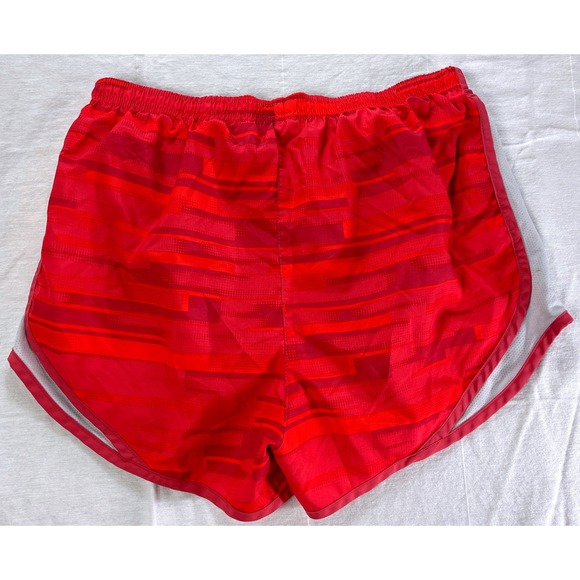 Nike Dri-FIT Running Shorts Women's Small Red Athletic Gym Workout - Picture 2 of 9